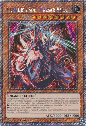 Yugioh - Vanquish Soul Caesar Valius *Select Rarity* RA04-EN046 (NM)