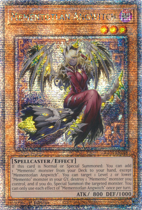 Yugioh - Mementotlan Angwitch *Select Rarity* RA04-EN048 (NM)