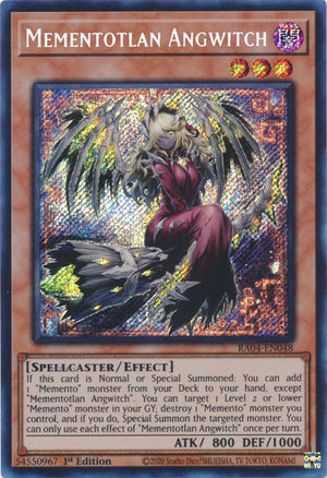 Yugioh - Mementotlan Angwitch *Select Rarity* RA04-EN048 (NM)
