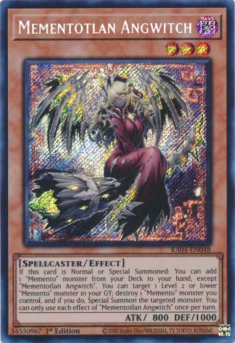 Yugioh - Mementotlan Angwitch *Select Rarity* RA04-EN048 (NM)