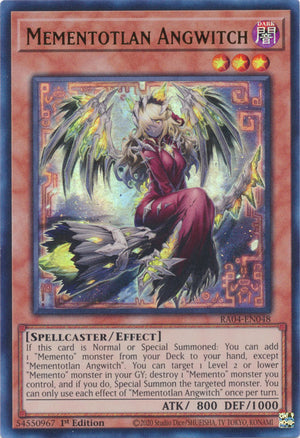 Yugioh - Mementotlan Angwitch *Select Rarity* RA04-EN048 (NM)