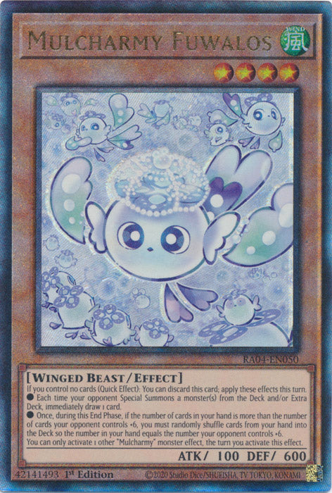 Yugioh - Mulcharmy Fuwalos *Select Rarity* RA04-EN050 (NM)