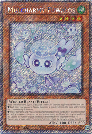 Yugioh - Mulcharmy Fuwalos *Platinum Secret Rare* RA04-EN050 (NM)