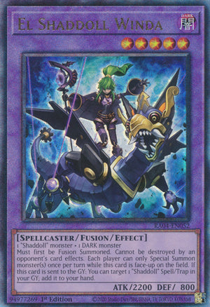 Yugioh - El Shaddoll Winda *Select Rarity* RA04-EN052 (NM)
