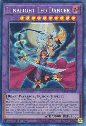 Yugioh - Lunalight Leo Dancer *Select Rarity* RA04-EN053 (NM)