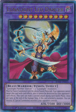 Yugioh - Lunalight Leo Dancer *Select Rarity* RA04-EN053 (NM)