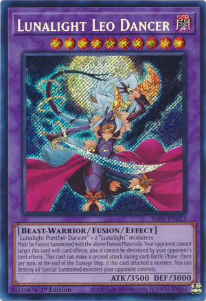 Yugioh - Lunalight Leo Dancer *Select Rarity* RA04-EN053 (NM)