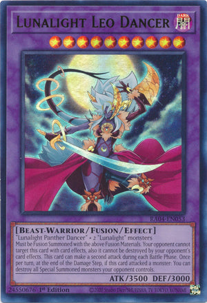 Yugioh - Lunalight Leo Dancer *Select Rarity* RA04-EN053 (NM)