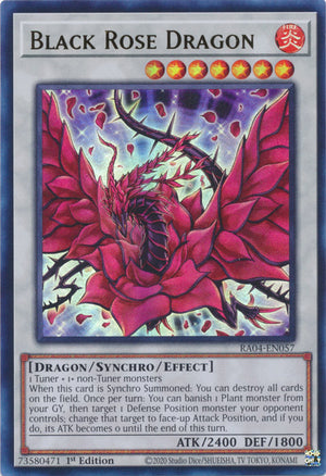 Yugioh - Black Rose Dragon *Select Rarity* RA04-EN057 (NM)