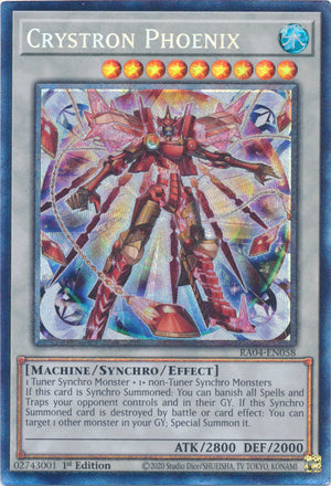 Yugioh - Crystron Phoenix *Select Rarity* RA04-EN058 (NM)