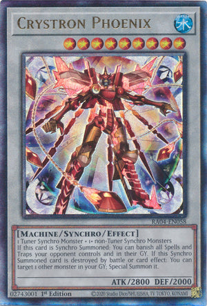 Yugioh - Crystron Phoenix *Select Rarity* RA04-EN058 (NM)