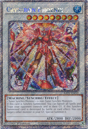 Yugioh - Crystron Phoenix *Select Rarity* RA04-EN058 (NM)