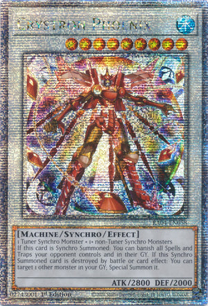 Yugioh - Crystron Phoenix *Select Rarity* RA04-EN058 (NM)