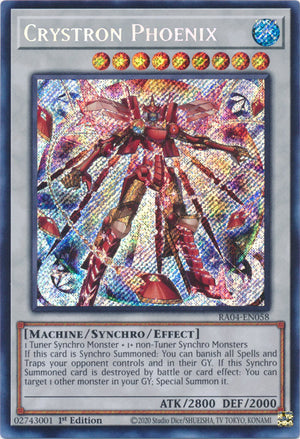 Yugioh - Crystron Phoenix *Select Rarity* RA04-EN058 (NM)