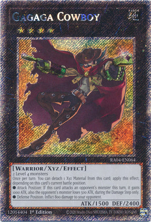 Yugioh -	Gagaga Cowboy *Select Rarity* RA04-EN064 (NM)
