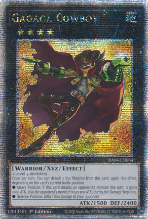 Yugioh -	Gagaga Cowboy *Select Rarity* RA04-EN064 (NM)