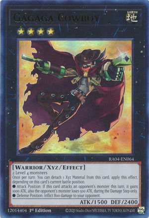 Yugioh -	Gagaga Cowboy *Select Rarity* RA04-EN064 (NM)