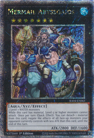 Yugioh -	Mermail Abyssgaios *Select Rarity* RA04-EN065 (NM)