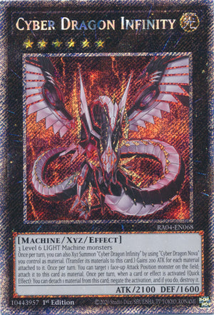 Yugioh -	Cyber Dragon Infinity *Select Rarity* RA04-EN068 (NM)