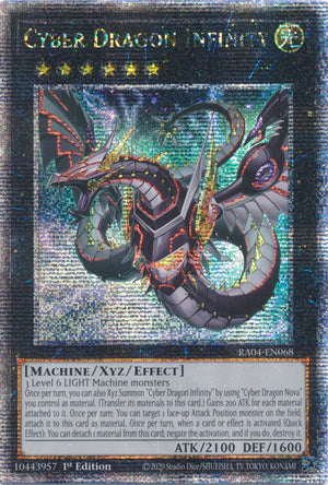 Yugioh -	Cyber Dragon Infinity *Select Rarity* RA04-EN068 (NM)