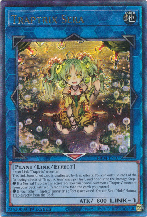 Yugioh -	Traptrix Sera *Select Rarity* RA04-EN075 (NM)