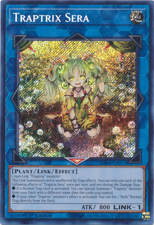 Yugioh -	Traptrix Sera *Select Rarity* RA04-EN075 (NM)