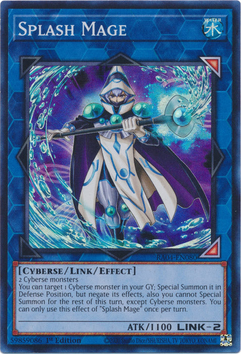 Yugioh -	Splash Mage *Select Rarity* RA04-EN080 (NM)