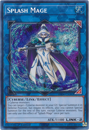 Yugioh -	Splash Mage *Select Rarity* RA04-EN080 (NM)