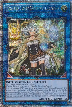 Yugioh - Lyna the Light Charmer, Lustrous *Select Rarity* RA04-EN081 (NM)