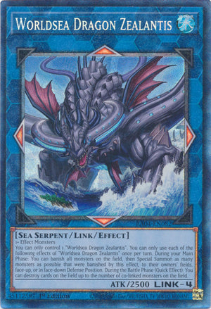 Yugioh -	Worldsea Dragon Zealantis *Select Rarity* RA04-EN082 (NM)