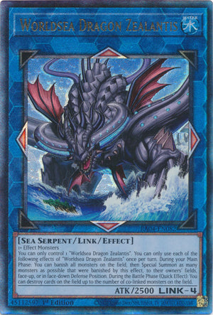 Yugioh -	Worldsea Dragon Zealantis *Select Rarity* RA04-EN082 (NM)
