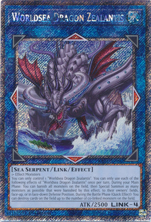 Yugioh -	Worldsea Dragon Zealantis *Select Rarity* RA04-EN082 (NM)