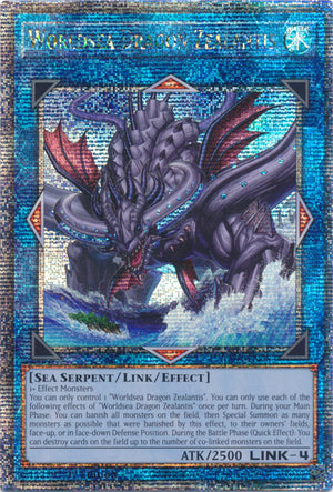 Yugioh -	Worldsea Dragon Zealantis *Select Rarity* RA04-EN082 (NM)