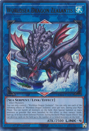 Yugioh -	Worldsea Dragon Zealantis *Select Rarity* RA04-EN082 (NM)