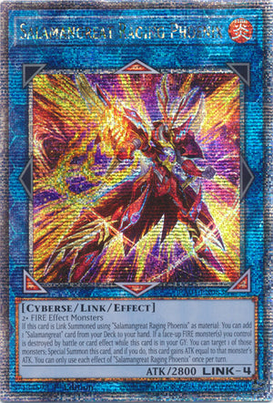 Yugioh -	Salamangreat Raging Phoenix *Select Rarity* RA04-EN083 (NM)