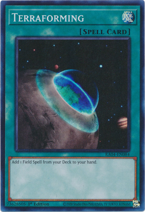 Yugioh - Terraforming *Select Rarity* RA04-EN084 (NM)