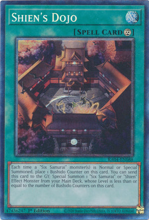Yugioh -	Shien’s Dojo *Select Rarity* RA04-EN088 (NM)