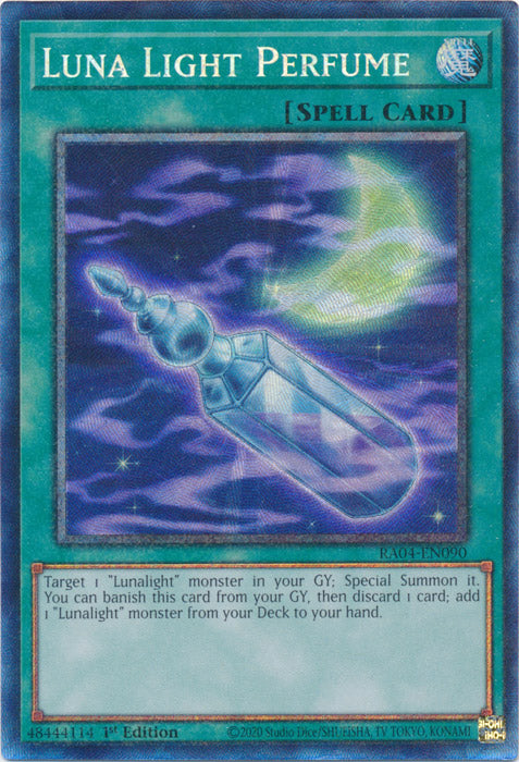 Yugioh -	Luna Light Perfume *Select Rarity* RA04-EN090 (NM)