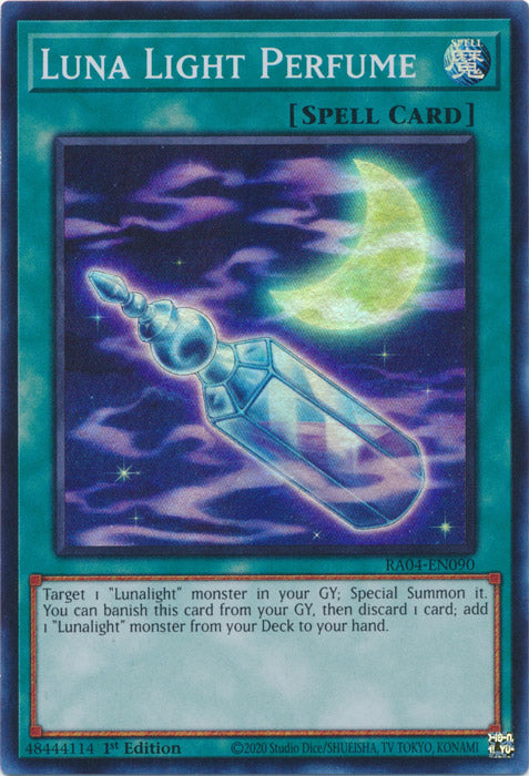 Yugioh -	Luna Light Perfume *Select Rarity* RA04-EN090 (NM)