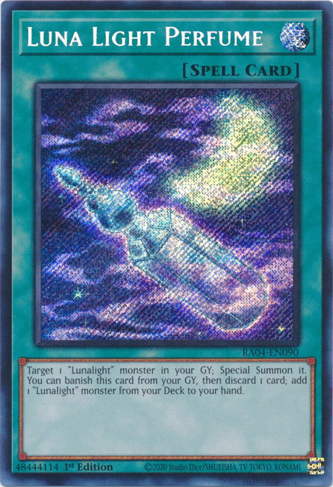 Yugioh -	Luna Light Perfume *Select Rarity* RA04-EN090 (NM)