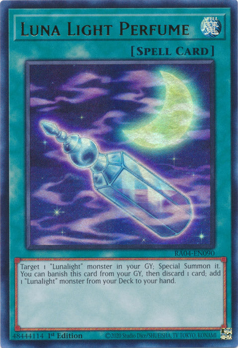 Yugioh -	Luna Light Perfume *Select Rarity* RA04-EN090 (NM)