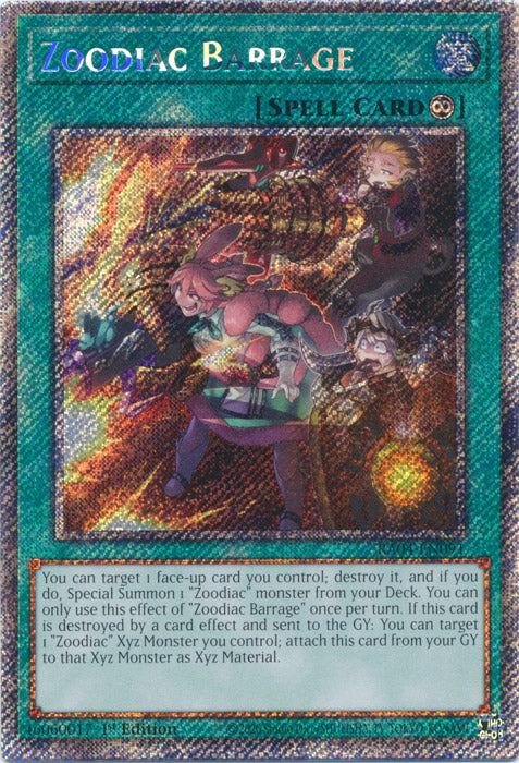 Yugioh -	Zoodiac Barrage *Select Rarity* RA04-EN091 (NM)