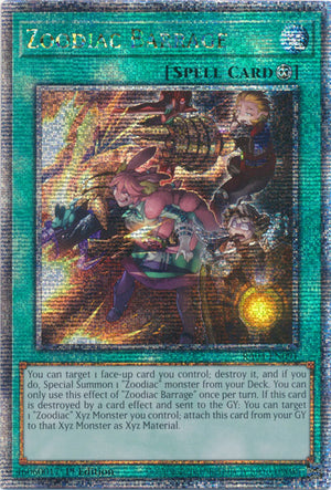 Yugioh -	Zoodiac Barrage *Select Rarity* RA04-EN091 (NM)
