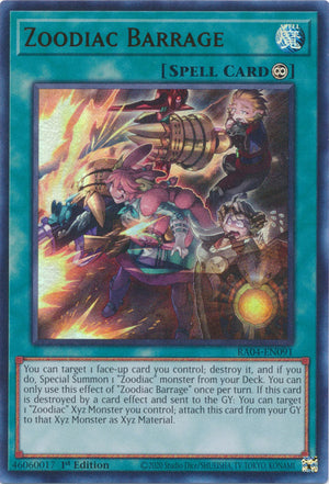 Yugioh -	Zoodiac Barrage *Select Rarity* RA04-EN091 (NM)