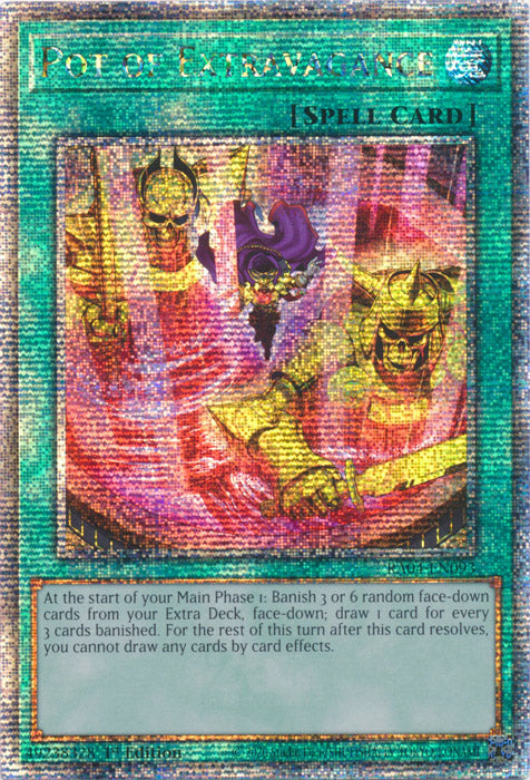 Yugioh - Pot of Extravagance *QCR* RA04-EN093 (NM)
