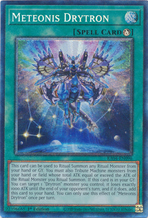 Yugioh -	Meteonis Drytron *Select Rarity* RA04-EN096 (NM)