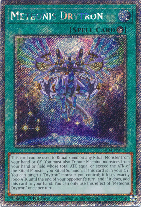 Yugioh -	Meteonis Drytron *Select Rarity* RA04-EN096 (NM)