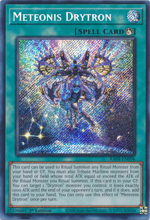 Yugioh -	Meteonis Drytron *Select Rarity* RA04-EN096 (NM)