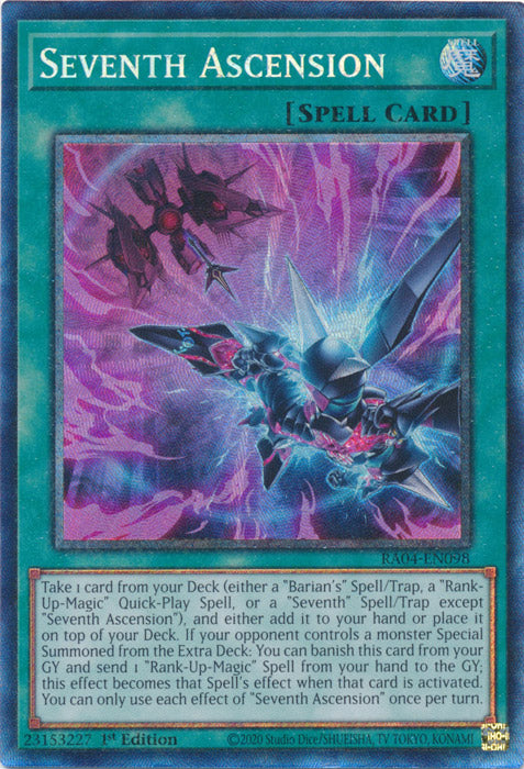 Yugioh -	Seventh Ascension *Select Rarity* RA04-EN098 (NM)
