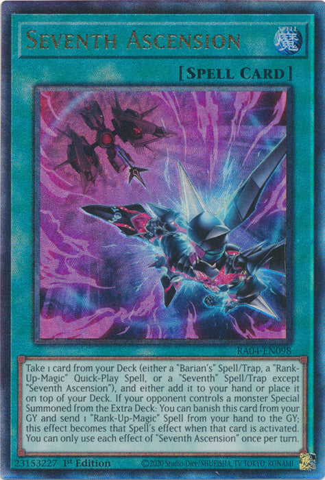Yugioh -	Seventh Ascension *Select Rarity* RA04-EN098 (NM)